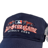 Y2K Detroit Tigers MLB All Star Game Strapback Hat (2005)