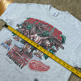 Vintage Detroit Redwings “DETROIT B.C.” T-Shirt Large (1997)