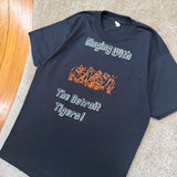 Vintage Detroit Tigers “Calvin and Hobbes” T-Shirt Large (1980s)
