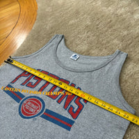 Vintage Detroit Pistons Division Champs Tank Top X-Large (1988)