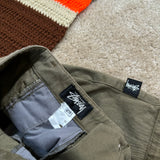 Vintage Stussy Khaki Shorts 29”