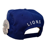 Vintage Detroit Lions New Era Snapback Hat (1990s)