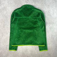 Y2K Patagonia Women’s Green Fleece Pull Over Small (2000s)