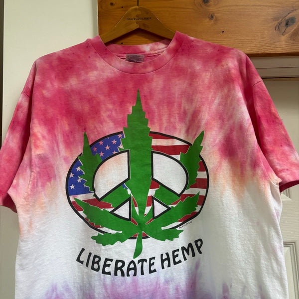 Vintage Hash Bash Tie Dye T-Shirt X-Large