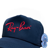 Vintage Ray-Ban Sunglasses Snapback Hat (1980s)
