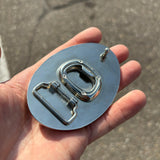 Y2K World Industries Belt Buckle (2000s)