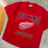 Vintage Detroit Red Wings “NHL” T-Shirt X-Large (1990s)