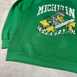 1989 MSU “Warrior Sparty” Raglan Crewneck Sweatshirt XL