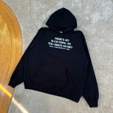 Y2K “Ammo” Funny Text Hoodie Sweatshirt Large (2000s)