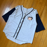 Vintage Betty Boop Baseball T-Shirt Medium