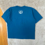 Y2K “Teamwork” Funny Text T-Shirt Large (2000s)