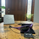Vintage Oakley Minute 1.0 Electric Violet/Black Sunglasses (1999)