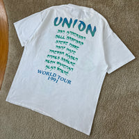 Vintage Yes Union World Tour T-Shirt XL (1991)