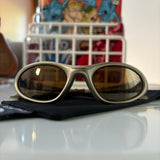 Vintage Oakley Minute 1.0 Platinum/Gold Sunglasses (1999)