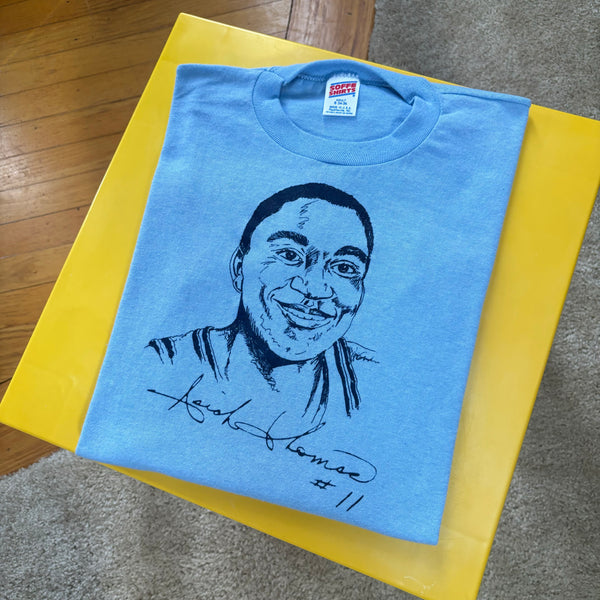Vintage Isaiah Thomas Caricature T-Shirt Small (1980s)
