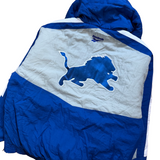 Vintage Detroit Lions Reebok Pull Over Puffer Jacket X-Large (1990s)
