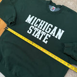 Vintage MSU Spellout Crewneck Sweatshirt X-Large (1990s)