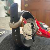 Y2K Oakley Crush 2.5 Black/Stainless Steel Analogue Watch (2001)