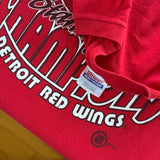 Y2K Detroit Red Wings “Stanley Cup Champions” T-Shirt Medium (2002)