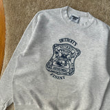Vintage Detroit Police Department Crewneck Sweatshirt Medium (1990s)
