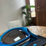 Y2K Oakley XX Electric Blue/Black Sunglasses (2000)