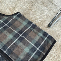 Vintage Stussy Plaid Burly Gear Wool Vest Large (1990s)