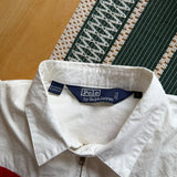 Vintage Polo Ralph Lauren Stripe Harrington Jacket Large (1990s)