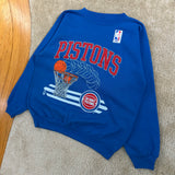 Vintage Detroit Pistons “Hoop” Crewneck Sweatshirt X-Large (1990s)