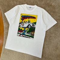 Vintage Superman #19 Comic Book T-Shirt Medium (1980s)