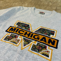 Vintage UofM “Paisley” Shirt Large (1990s)