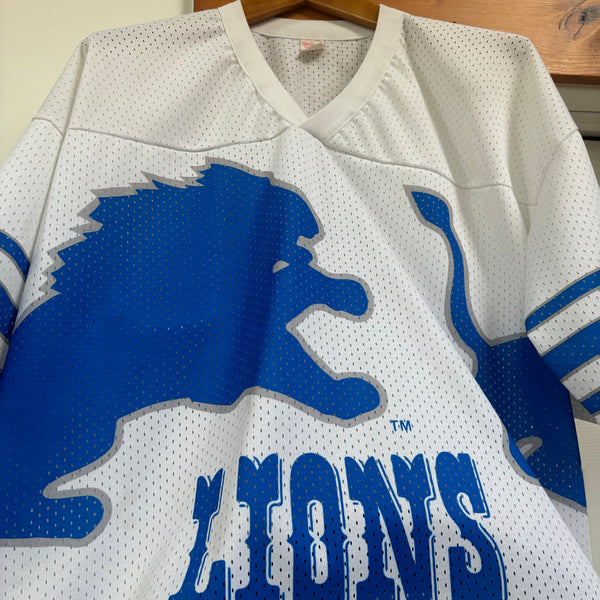 Vintage Detroit Lions “Big Logo” Wilson Jersey XXL (1990s)