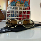 Vintage Oakley Minute 1.0 Platinum/Gold Sunglasses (1999)