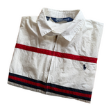 Vintage Polo Ralph Lauren Stripe Harrington Jacket Large (1990s)
