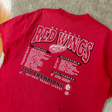 Vintage Detroit Red Wings “Back to Back” T-Shirt X-Large (1998)