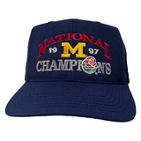 Vintage UofM “National Champions” Snapback Hat (1997)