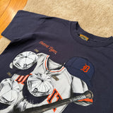 Vintage Detroit Tigers “History” T-Shirt X-Large (1996)