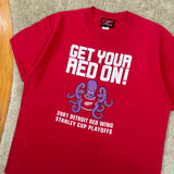 Y2K Detroit Red Wings “Playoffs” T-Shirt Large (2001)