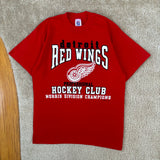 Vintage Detroit Redwings “Norris Champs” T-Shirt Large (1980s)