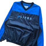 Y2K Detroit Lions Reebok Windbreaker Pullover Medium (2000s)