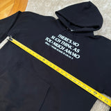 Y2K “Ammo” Funny Text Hoodie Sweatshirt Large (2000s)