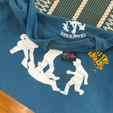 Y2K “Teamwork” Funny Text T-Shirt Large (2000s)