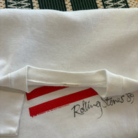 Vintage Rolling Stones Concert Crewneck Sweatshirt X-Large (1989)