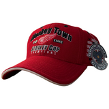 Y2K Detroit Red Wings “Hockey Town Champs” Strapback Hat (2002)