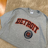 Vintage Detroit Tigers Crop Top Large (1987)