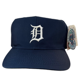 Vintage Detroit Tigers “Old English D” Snapback Hat (1990s)