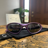 Vintage Oakley Minute 1.0 Electric Violet/Black Sunglasses (1999)