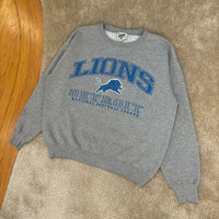 Vintage Detroit Lions Crewneck Sweatshirt Medium (1997)
