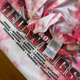 Vintage Detroit Redwings “Two in a Row” Tie Dye T-Shirt Large (1998)