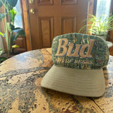 Vintage Budweiser Fishing Snapback Hat (1990s)