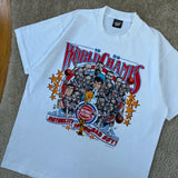 Vintage Detroit Pistons “Caricature” Champs T-Shirt X-Large (1989)